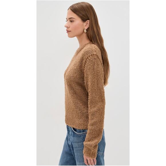 Z Supply Romnie Sweater in Coconut. Size Large - Picture 4 of 8